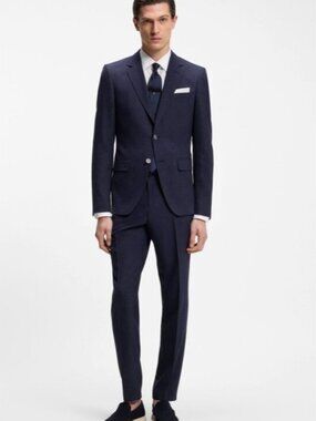 Hugo Boss Navy Blue Suit